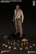 #39141 Figurina Indiana Jones Harrison Ford Temple of Doom Sideshow 1:6 NUOVO SIGILLATO