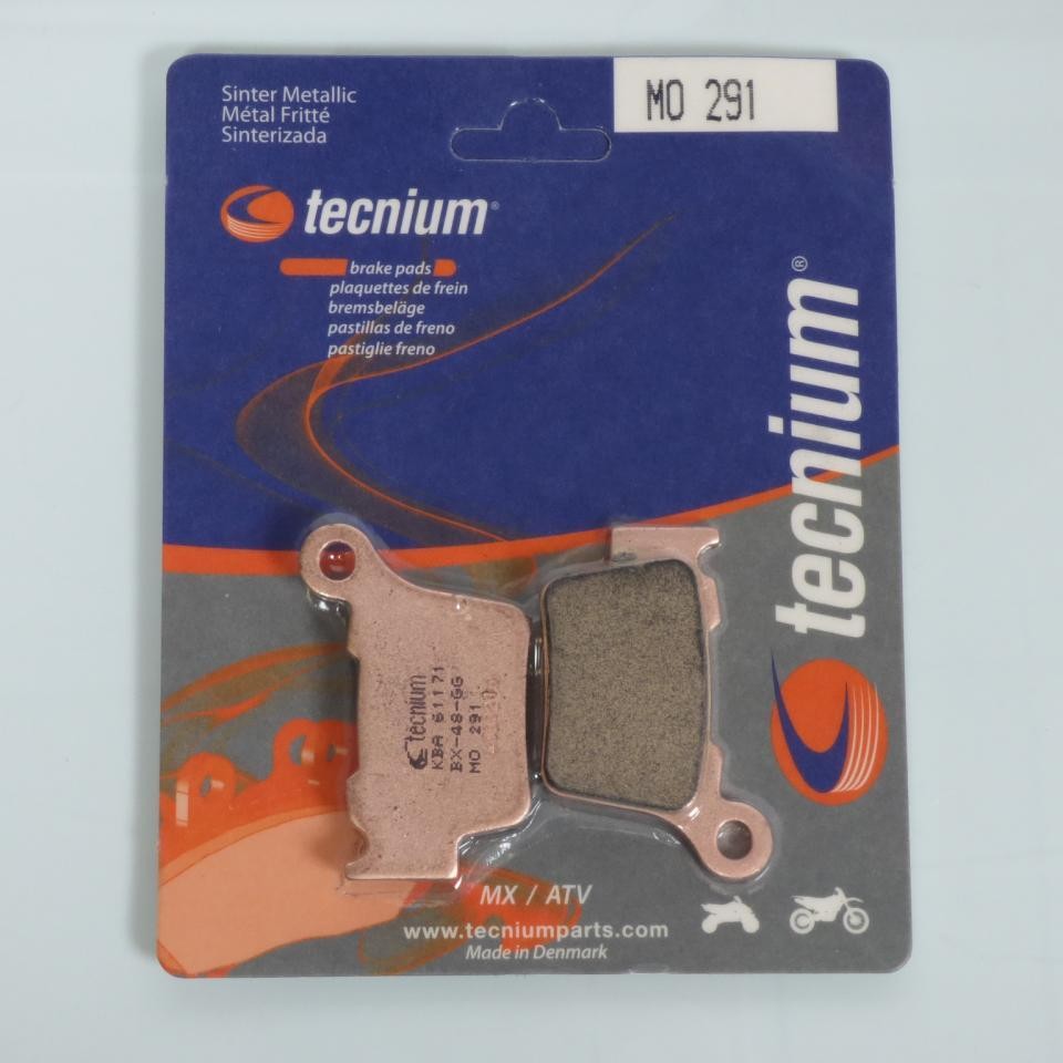 Plaquette de frein Tecnium moto KTM 125 EXC 2004 enduro tout terrain