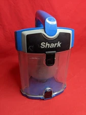 Shark ZU560 Lift-Away Vacuum OEM Part Blue Cyclone Dirt Canister Dust Bin