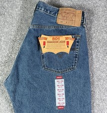 NWT VTG Deadstock Levi  s 501XX Jeans 36x30 34x30 USA Made Shrink-to-Fit Y2K