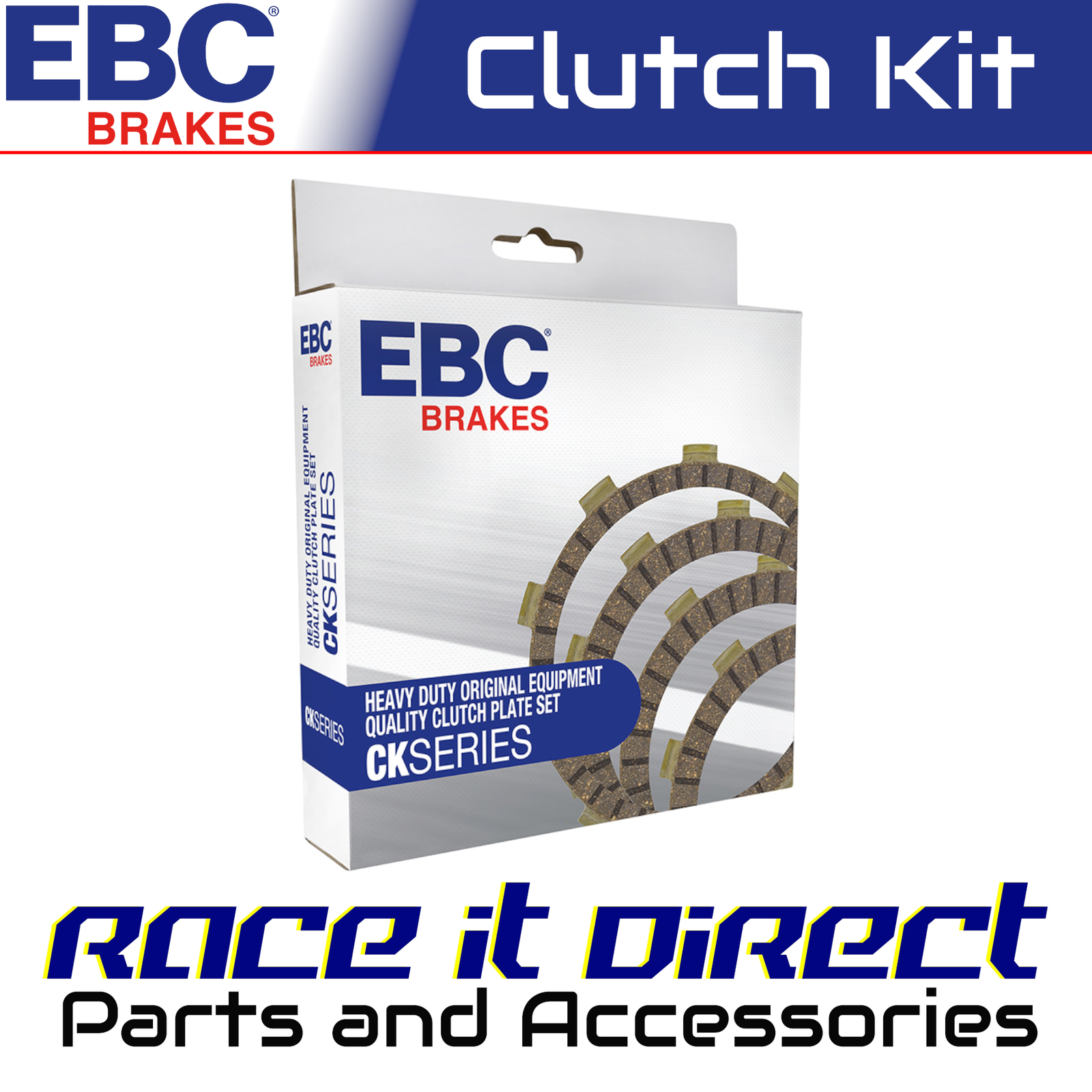Clutch Plate Kit for YAMAHA YZ 80 LC 1993-1994 EBC