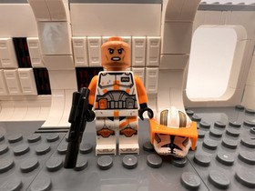 LEGO Star Wars Phase 2 Commander Cody - RARE MISPRINT sw1233 75337
