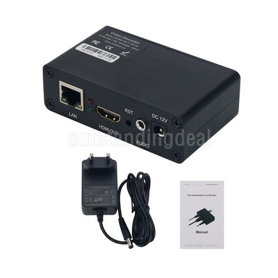 Unisheen JM1000 Video Decoder for RTMP Live Streaming 4K Video Transmission USB