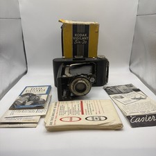 Vintage 1940  s Kodak Vigilant Six-20 Camera Original Box Untested