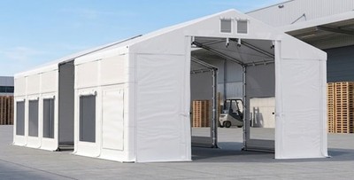 5x20x2,5m Partyzelt Moskitonetz Gartenzelt Eventzelt 20x5 Ganzjährig Zelt Halle