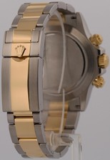 2020 PAPERS Rolex Daytona BLACK Two-Tone Stainless 18K Yellow Gold 116503 BOX 6