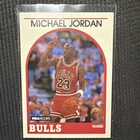 1989-90 NBA Hoops Michael Jordan #200 Centered NM+ Chicago Bulls Basketball Card