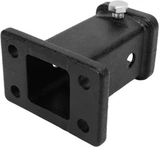 Receiver Tube, 2in Bolt On Receiver Tube Trailer Hitch Receiver Adapter Univers