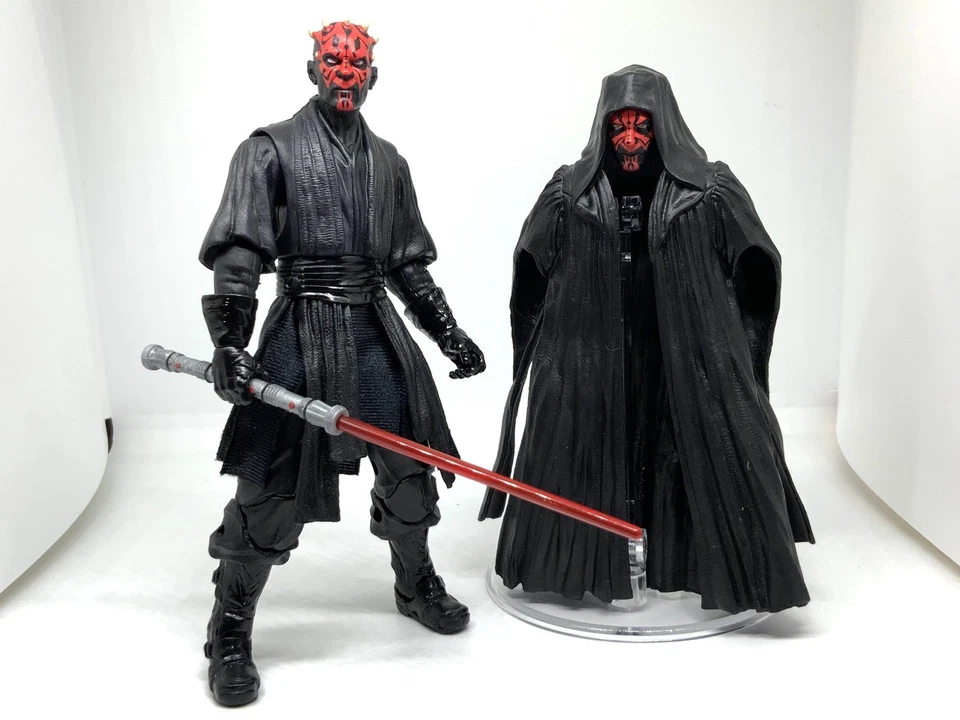 Star Wars Black Series Archive Darth Maul 6” Action Figure, USED, READ DESC - Image 2 of 4