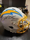 Ladd McConkey Signed Los Angeles Chargers Full-Size Helmet (Beckett)