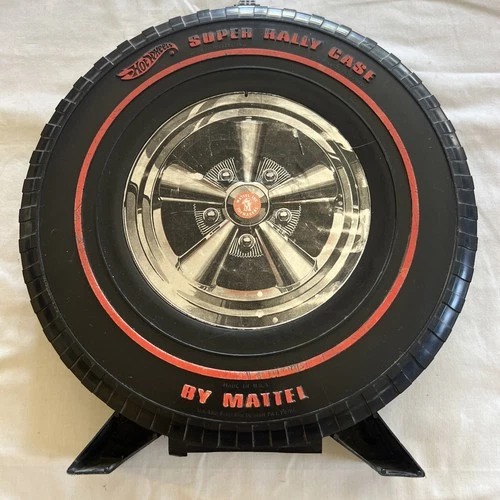 Rally Case 1968 By Mattel With 10 RED LINE Hot Wheels SEE DESCRIPTION!!!!!