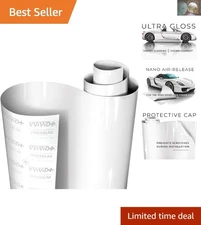 1ft x 5ft Ultra Gloss Vinyl Wrap - Transform Your Car with a Mirror-Like Shine