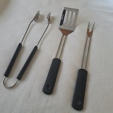 Grill Utensils 3 Piece Stainless Steel