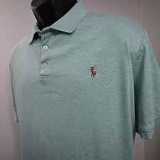 Polo Ralph Lauren Golf Polo Aqua Classic Fit Short Sleeve Mens Size XL