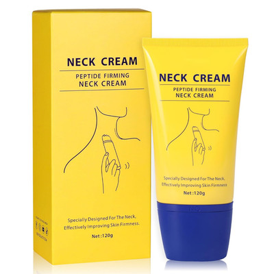 Neck Firming Cream with Massage Roller Hydrating & Tightening & Lifting Cream Si