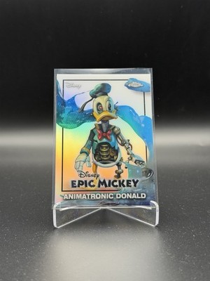 Topps Disney Chrome Neon - Animatronic Donald - Epic Mickey - 2026