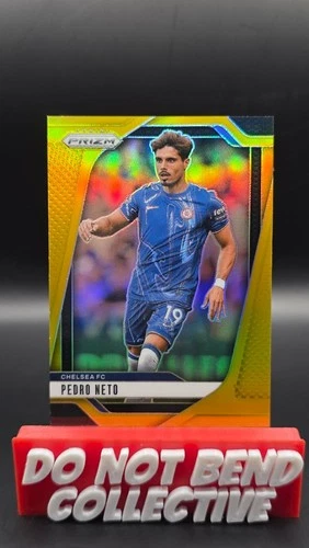 TRUE GOLD! First on Print! 2024-25 EPL Prizm - Pedro Neto 01/10 - Chelsea #94
