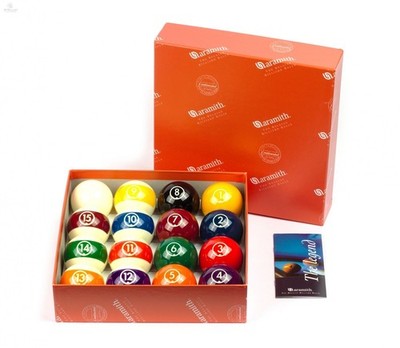 Pool Billard-Kugelsatz 57,2 Aramith Continental