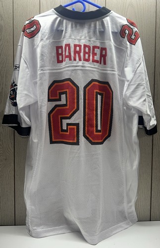 Ronde Barber Tampa Bay Buccaneers #20 Jersey Reebok On Field NFL Equipment Sz L - Picture 2 of 9