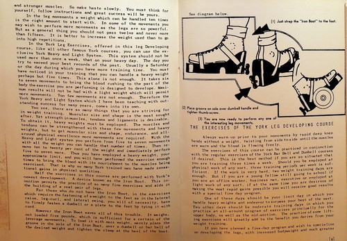 York Leg Developing Course Booklet 1943 John Farbotnik Mr America Sigmund Klein - Picture 5 of 5