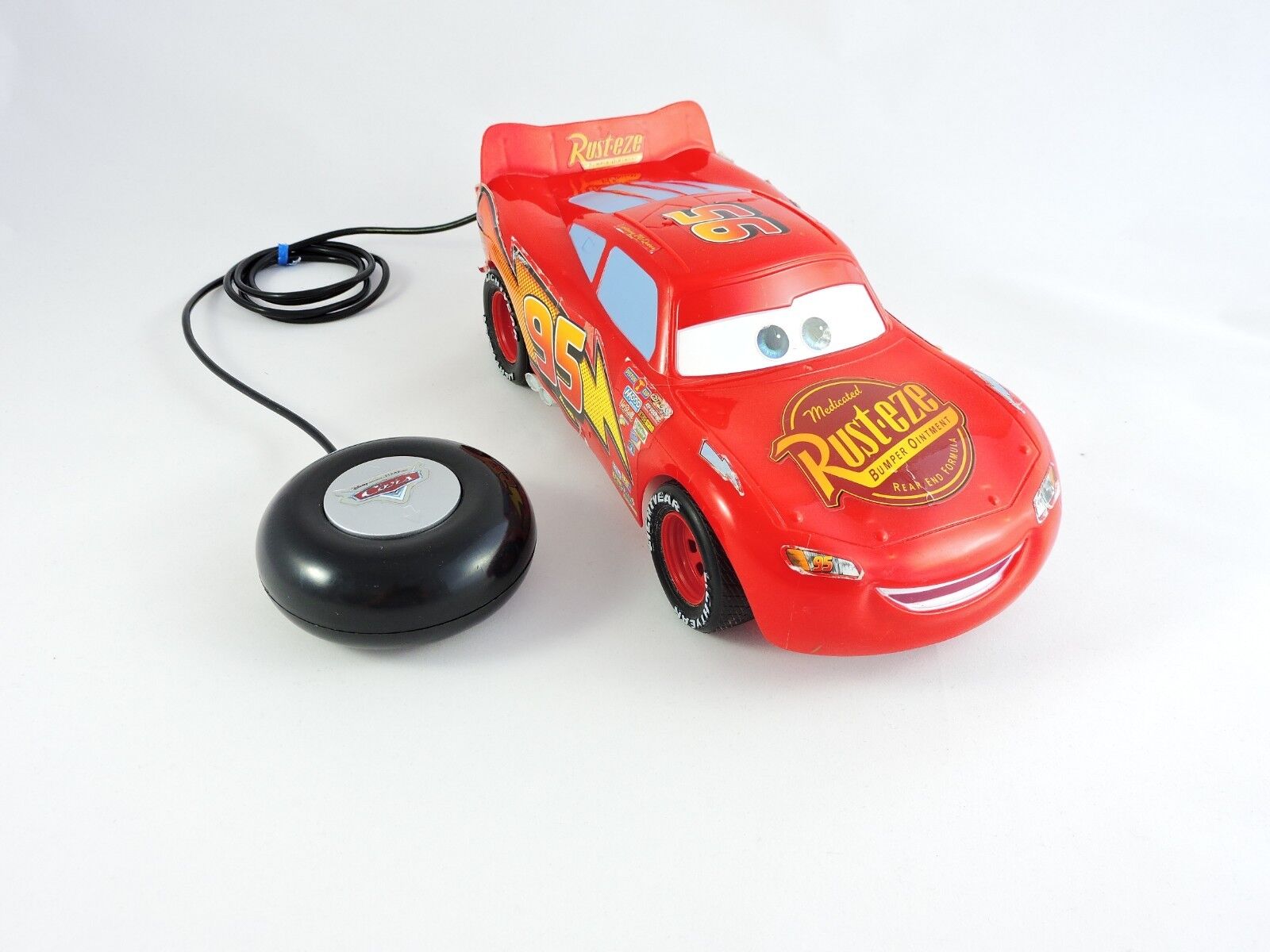Lightning McQueen TYCO R/C Remote Control Vehicle CARS Disney Pixar WORKS  1:16 | eBay
