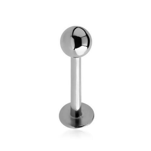 Piercing Cartilage/labret - Croix Zirconium Acier Chirurgical 316L - Tige 3mm/1.6mm - Neuf Avec étiquettes