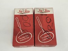 2 Sta Rite Hair Pins in Box, Vintage Collectible Hair Accessories, Decor NOS