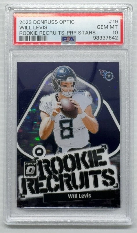 Will Levis Panini Donruss Optic Rookie Recruits #19 Purple Stars
