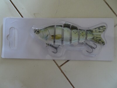 NEW Multi Jointed Artificial Fishing Lures Wobbler Swimbait Hard Bait Crankbait