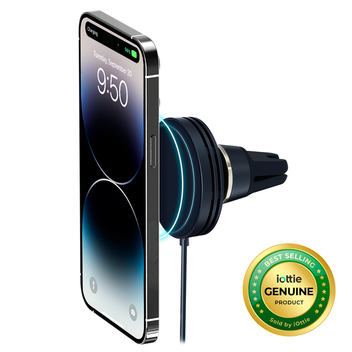 iOttie Velox Mini MagSafe Compatible Air Vent Car Mount Wireless