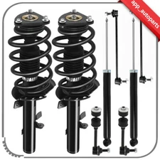 For 2014-2018 Ford Escape Front Struts Rear Shocks w/ Coil Spring Sway Bar Links