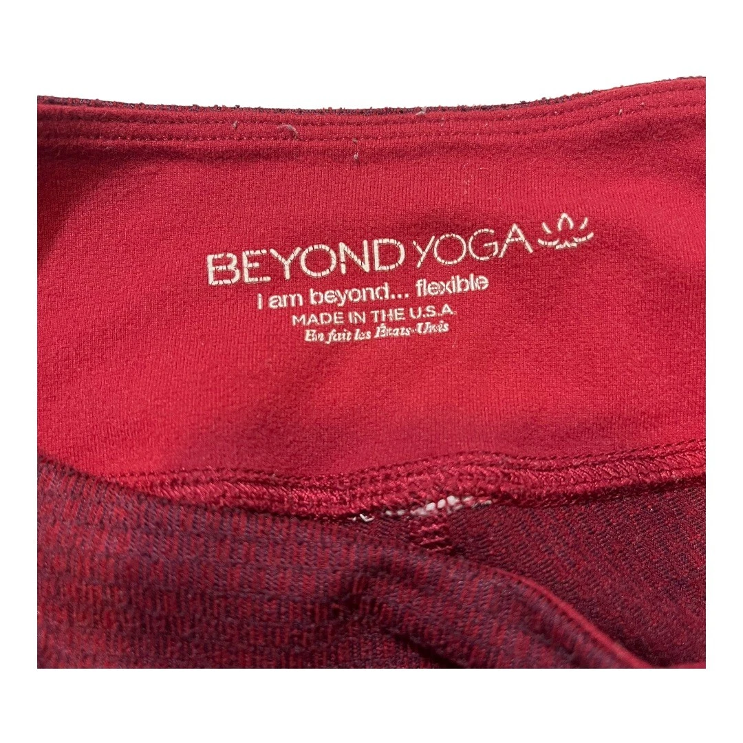beyond-yoga stretchy textured knit leggings