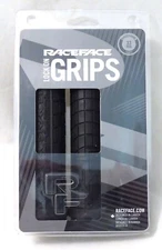 RaceFace Gripler 33mm Grips - Black, Dual Lock-On 