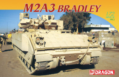 M2A3 Bradley Tank 1:72 Kunststoff Modell Kit Dragon Models