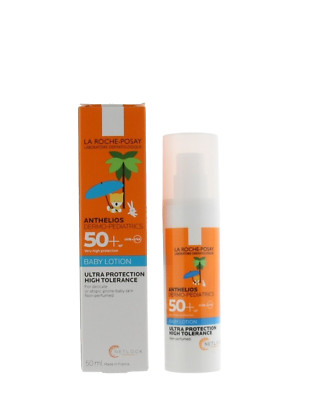LA ROCHE POSAY ANTHELIOS DERMOPEDIATRICS  BABY LOTION SPF 50+ 50ML FREE SHIPPING