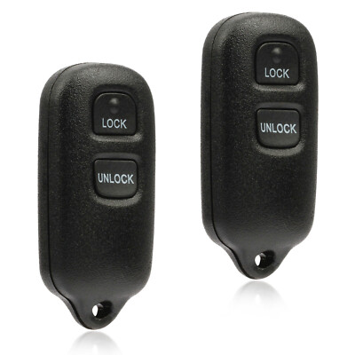 2 Remote Key Fob for 1999 2000 2001 2002 2003 2004 Toyota Tacoma BAB237131-056