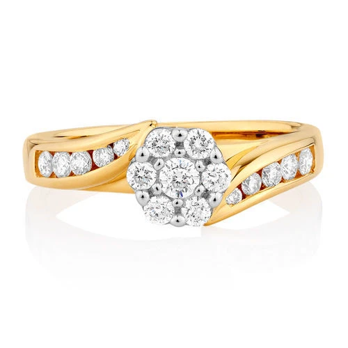 Michael hill 18ct gold ring deals