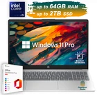 2025 HP Laptop Computer 15.6" 10-Core Intel i5 Upto 64GB RAM 2TB SSD Backlit KBOpens in a new window or tab