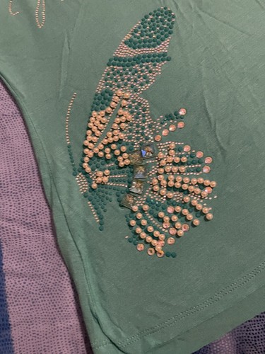t-shirt donna Met maglia slim sagomata cotone taglia L - Foto 3 di 7
