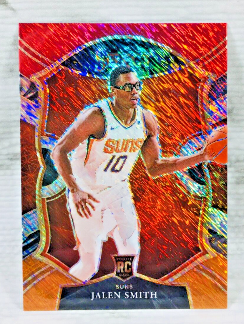 2020-21 PANINI SELECT #70 JALEN SMITH RC ROOKIE (RED WHITE & ORANGE SHIMMER)