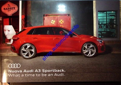 HA4539 Brochure Catalogue AUDI A3 Sportback 01/2021 Italian Italiano - Photo 1/4