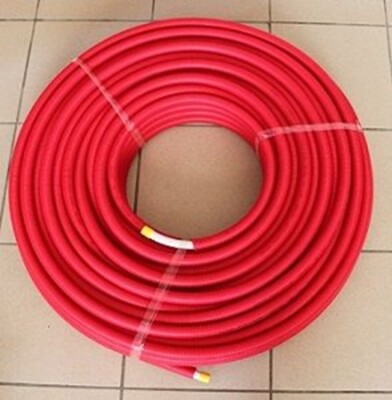 Uponor 16x2mm rot im Ring mit Schutzrohr je 75m 1013679