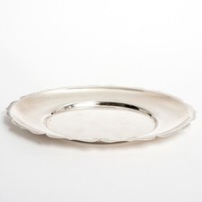 Sterling Silver Serving Tray, Hallmarked Sheffield, 1938