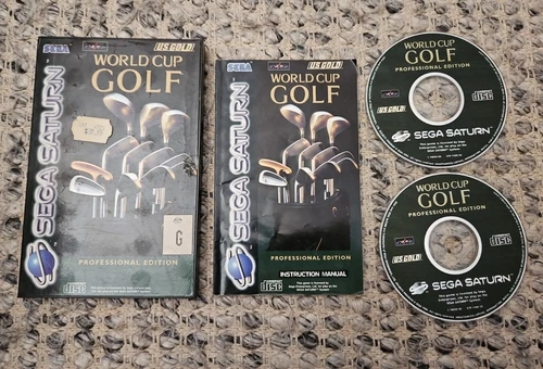 New ListingWorld Cup Golf Professional Edition PAL SEGA Saturn