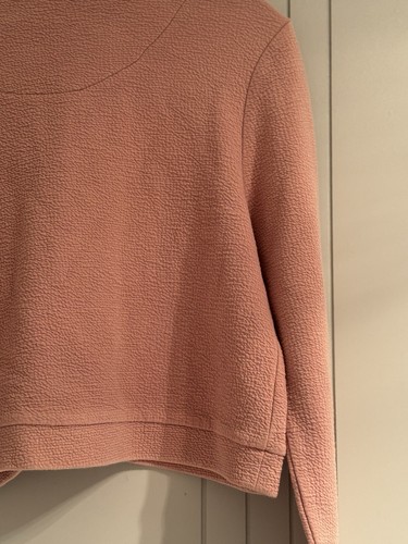 BAE THE LABEL Pink Maternity Crop Top Longsleeve Cross Your Heart Size XS - Picture 13 of 14