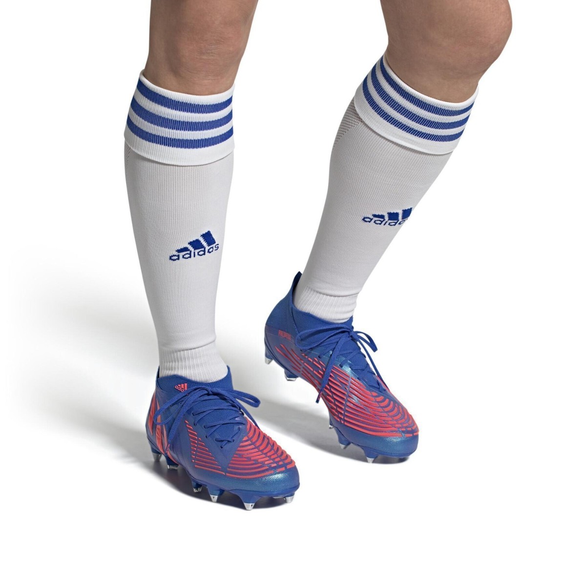 Adidas Predator Edge.1 SG Sapphire Pack Mens Size 9.5 Soccer Cleats Blue H02965 adidas Men main image 2