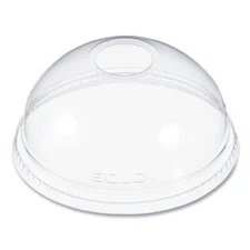 Dart DLR626 Ultra Clear Dome Cold Cup Lids f/16-24 oz Cups, 1000 Lids