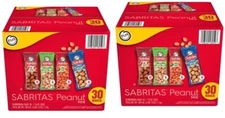 2-BOX Frito Lay Sabritas Variety Pack Peanuts Mix, 30 count each box