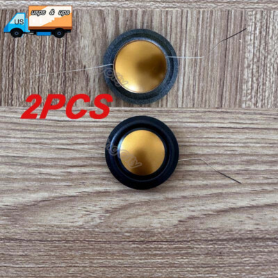 2PCS 26mm Golden Dome Tweeter Diaphragm For B&W DM601 DM602 DM603 DM604 DM605