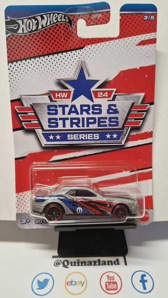 Hot Wheels 2024 Stars & Stripes 2018 Dodge Challenge Srt Demon (NP20)-image